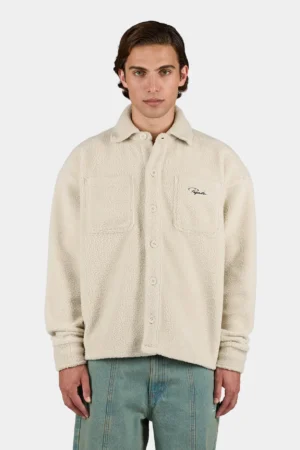 Signar Fleece Overshirt Stone