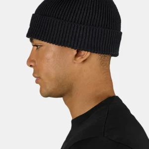 Signar Heavy Knit Beanie Black