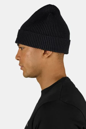 Signar Heavy Knit Beanie Black