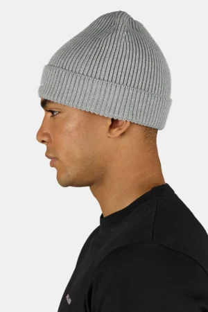 Signar Heavy Knit Beanie Heather Grey