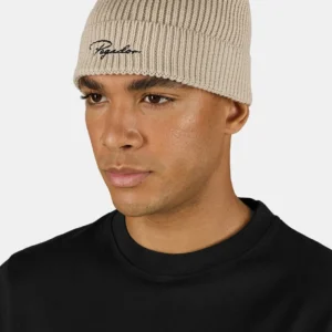 Signar Heavy Knit Beanie Stone