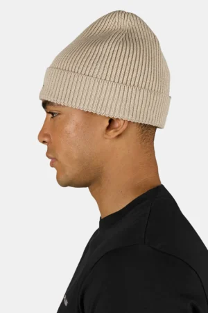 Signar Heavy Knit Beanie Stone