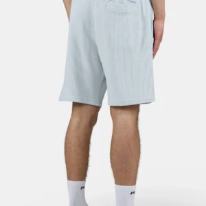 Signar Heavy Rib Shorts Washed Dream Blue Unbleached
