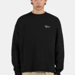 signar-oversized-waffle-longsleeve-washed-black-white