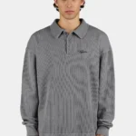 signar-rib-polo-longsleeve-vintage-grey-black
