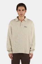 signar-rib-polo-longsleeve-washed-stone-black