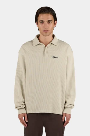 signar-rib-polo-longsleeve-washed-stone-black