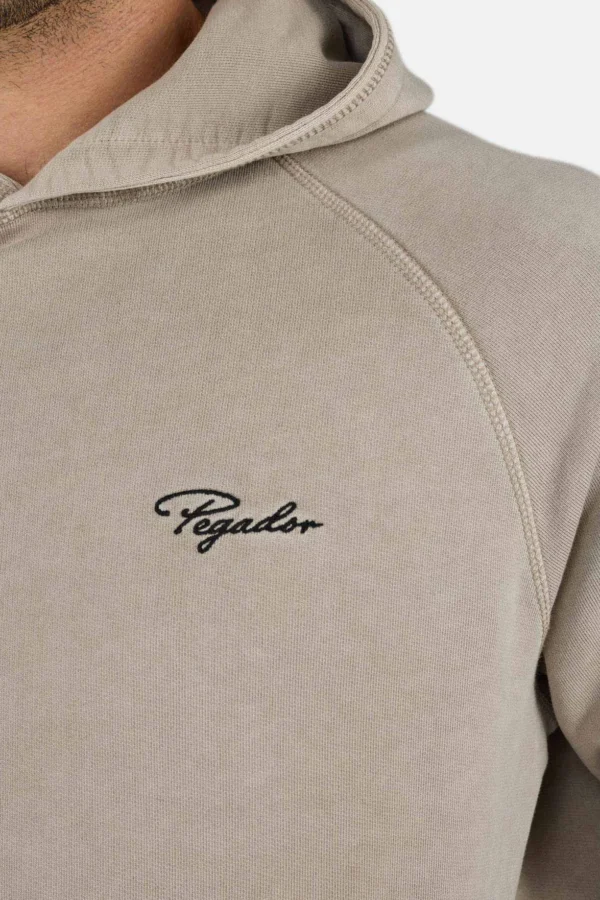 Signar Terry Raglan Hoodie Vintage Rock Grey Black