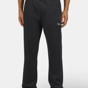 Signar Wide Rib Pants Vintage Black White