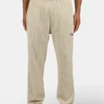 Signar Wide Rib Pants Washed Stone Black