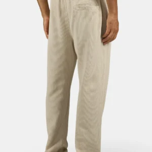 Signar Wide Rib Pants Washed Stone Black