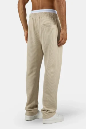 Signar Wide Rib Pants Washed Stone Black