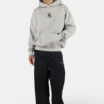 Sirlen Oversized Hoodie Vintage Light Grey