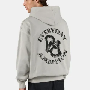 Sirlen Oversized Hoodie Vintage Light Grey