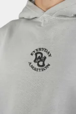 Sirlen Oversized Hoodie Vintage Light Grey