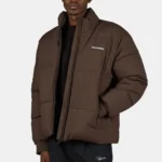 Solin Puffer Jacket Dark Brown