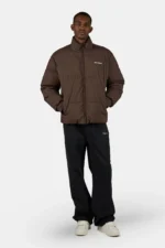 Solin Puffer Jacket Dark Brown