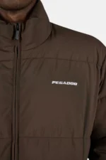 Solin Puffer Jacket Dark Brown