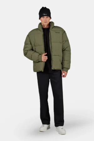 Solin Puffer Jacket Mud Olive