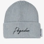 Stanton Knit Beanie Light Grey Black