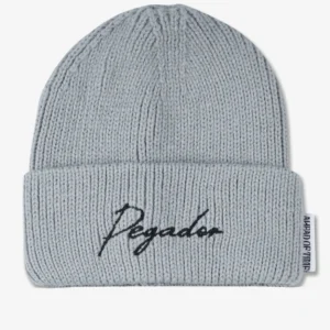 Stanton Knit Beanie Light Grey Black