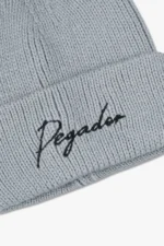 Stanton Knit Beanie Light Grey Black