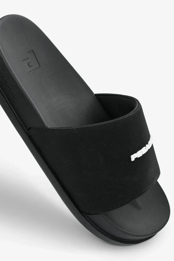 Suna Slide Black White