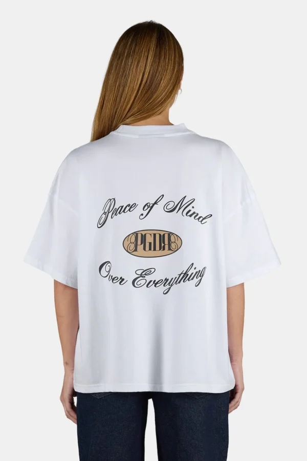 Susann Heavy Oversized Tee White