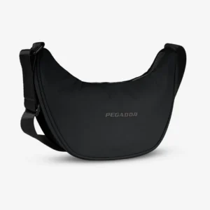 Sycamore Logo Nylon Shoulder Bag Black