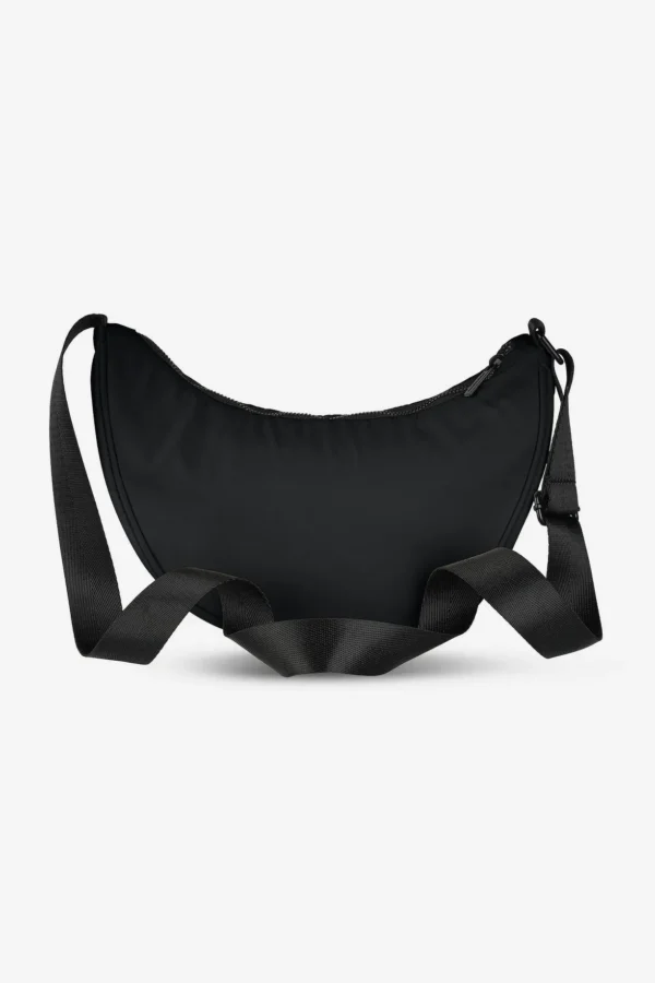 Sycamore Logo Nylon Shoulder Bag Black