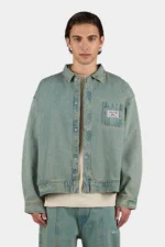 Tabor Denim Overshirt Washed Vintage Blue