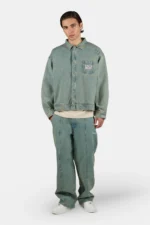 Tabor Denim Overshirt Washed Vintage Blue