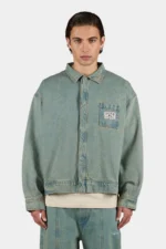 Tabor Denim Overshirt Washed Vintage Blue