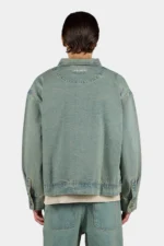 Tabor Denim Overshirt Washed Vintage Blue