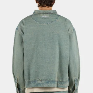 Tabor Denim Overshirt Washed Vintage Blue