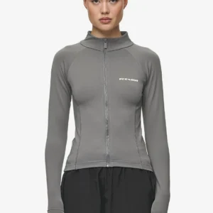 Tale Zip Longsleeve Deep Grey