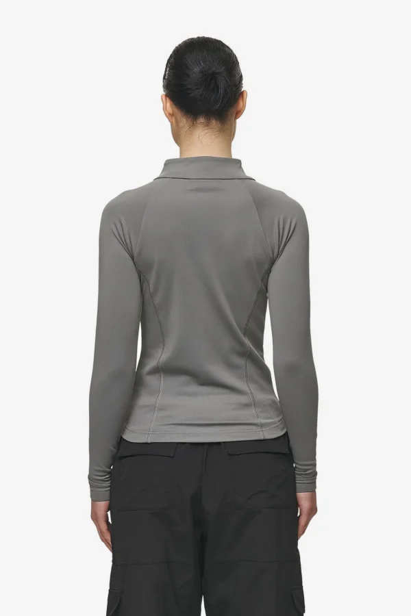 Tale Zip Longsleeve Deep Grey