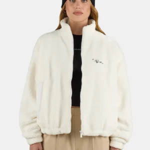 Tamsin Teddy Jacket Warm White