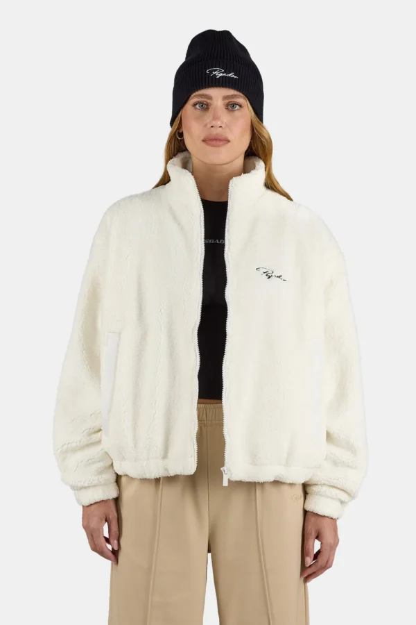 Tamsin Teddy Jacket Warm White