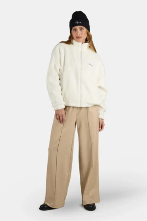 Tamsin Teddy Jacket Warm White