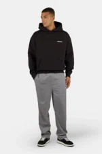 Tate Structured Oversized Hoodie Washed Black