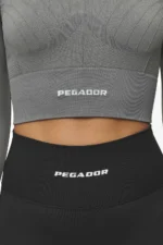 Telly Rib Longsleeve Washed Deep Grey