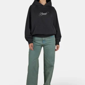 Tessi Oversized Hoodie Vintage Black