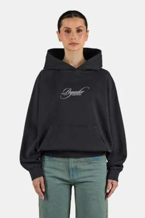 Tessi Oversized Hoodie Vintage Black