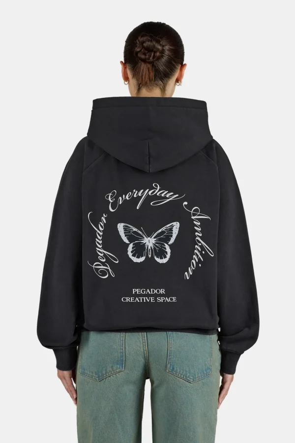 Tessi Oversized Hoodie Vintage Black