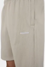 Troy Plissee Shorts Light Beige