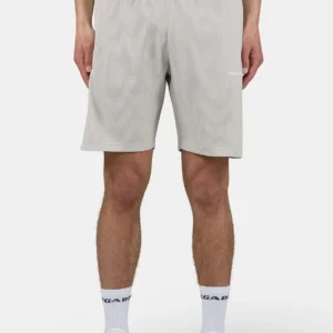 Troy Plissee Shorts Pure Grey