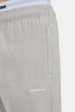 Troy Plissee Shorts Pure Grey