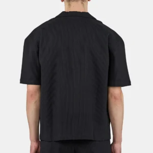 Troy Plissee Summer Shirt Black