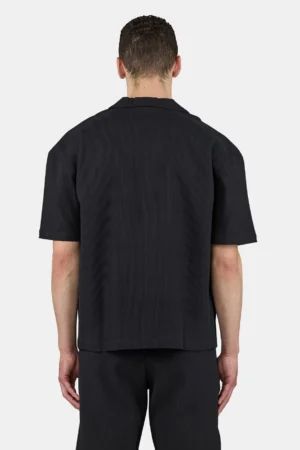 Troy Plissee Summer Shirt Black